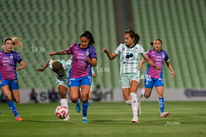 Yessenia Novella, Marcela Restrepo | Santos Laguna vs Rayadas J13