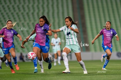 Yessenia Novella, Marcela Restrepo | Santos Laguna vs Rayadas J13