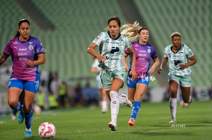 Yessenia Novella, Marcela Restrepo | Santos Laguna vs Rayadas J13