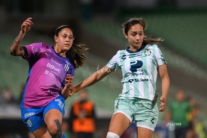 Yessenia Novella, Marcela Restrepo | Santos Laguna vs Rayadas J13