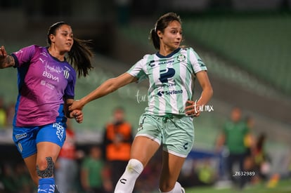 Yessenia Novella, Marcela Restrepo | Santos Laguna vs Rayadas J13