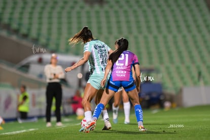 Lia Romero, Ana Martínez | Santos Laguna vs Rayadas J13