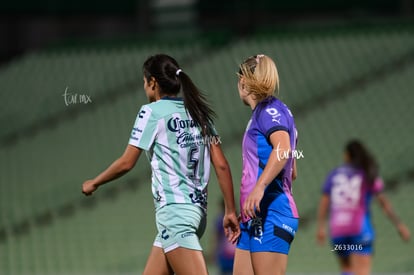 Yessenia Novella, Karol Bernal | Santos Laguna vs Rayadas J13