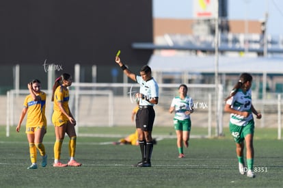 tarjeta amarilla, árbitro | Santos Laguna vs Tigres UANL S19