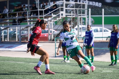 Aylin Salais, Sandra Mora | Santos vs Atlas femenil sub19
