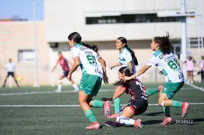 Noemí Villalobos, Victoria Escandón, Ximena Ramírez | Santos vs Atlas femenil sub19