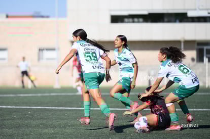 Noemí Villalobos, Victoria Escandón, Ximena Ramírez | Santos vs Atlas femenil sub19