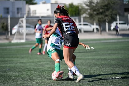 Grecia Guzmán, Yolanda Lira | Santos vs Atlas femenil sub19