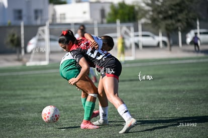 Grecia Guzmán, Yolanda Lira | Santos vs Atlas femenil sub19
