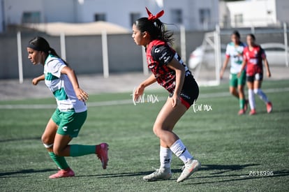 Grecia Guzmán, Yolanda Lira | Santos vs Atlas femenil sub19