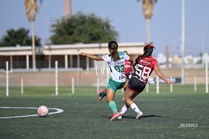 Yolanda Lira, Grecia Guzmán | Santos vs Atlas femenil sub19