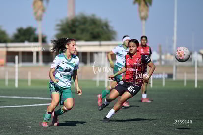 Ximena Ramírez, Leslie Contreras | Santos vs Atlas femenil sub19