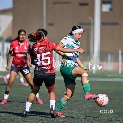 Britany Hernández, Leslie Contreras | Santos vs Atlas femenil sub19