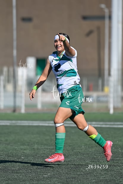 gol Britany Hernández | Santos vs Atlas femenil sub19