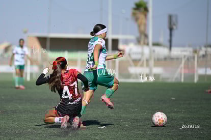 Mitzy Amezcua, Britany Hernández | Santos vs Atlas femenil sub19