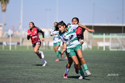 Genoveva Rojas | Santos vs Atlas femenil sub19