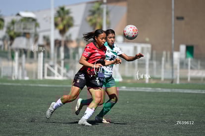 Yelaena Gutierrez, Daisy Porras | Santos vs Atlas femenil sub19