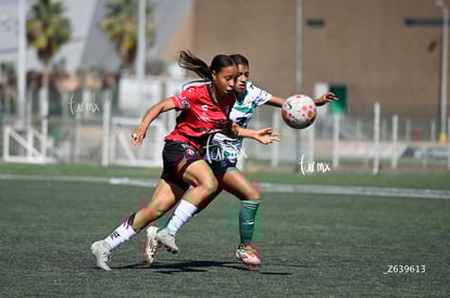 Yelaena Gutierrez, Daisy Porras | Santos vs Atlas femenil sub19
