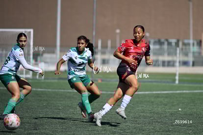 Yelaena Gutierrez, Daisy Porras | Santos vs Atlas femenil sub19