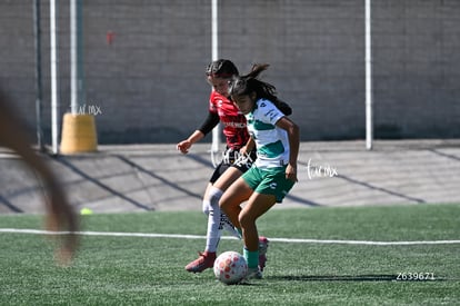Genoveva Rojas, Paola Martinez | Santos vs Atlas femenil sub19