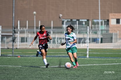 Yelaena Gutierrez, Ximena Ramírez | Santos vs Atlas femenil sub19