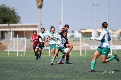 Genoveva Rojas, Sandra Mora | Santos vs Atlas femenil sub19