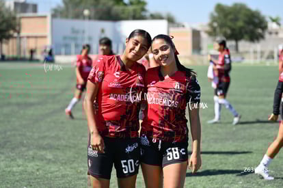 Sandra Mora, Grecia Guzmán | Santos vs Atlas femenil sub19