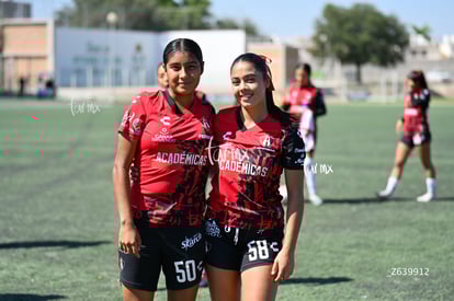 Sandra Mora, Grecia Guzmán | Santos vs Atlas femenil sub19