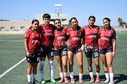 Leslie Contreras, Carolina Sánchez, Paola Martinez, Mitzy A | Santos vs Atlas femenil sub19