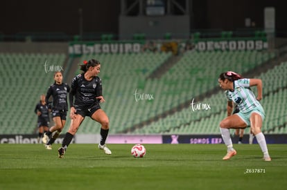 Allison Veloz, Alessandra Ramirez | Santos vs Necaxa femenil