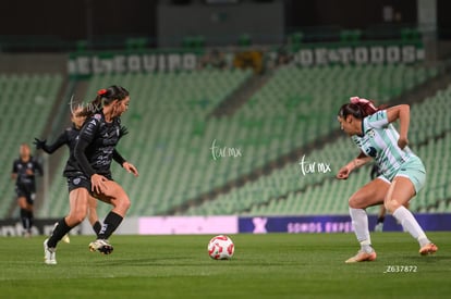 Allison Veloz, Alessandra Ramirez | Santos vs Necaxa femenil