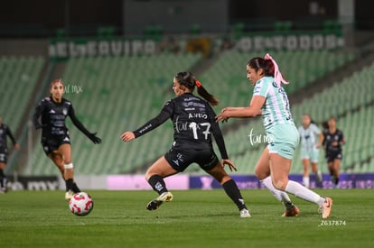 Allison Veloz, Alessandra Ramirez | Santos vs Necaxa femenil