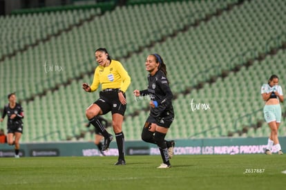 festejo de gol, Mariana Ramos | Santos vs Necaxa femenil