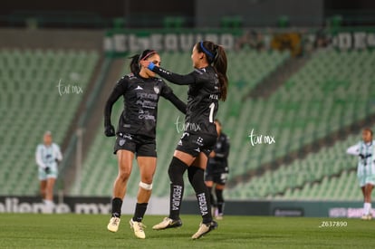 festejo de gol, Mariana Ramos | Santos vs Necaxa femenil