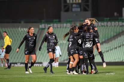 festejo de gol | Santos vs Necaxa femenil