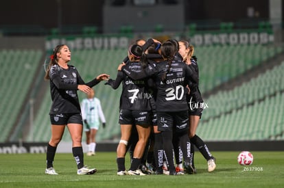 festejo de gol, Allison Veloz | Santos vs Necaxa femenil