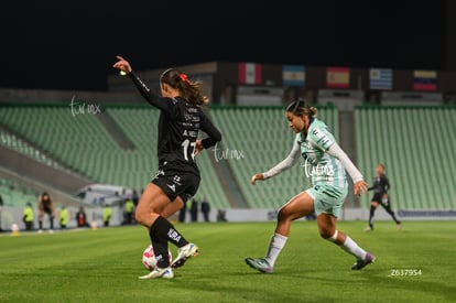 Allison Veloz, Havi Ibarra | Santos vs Necaxa femenil