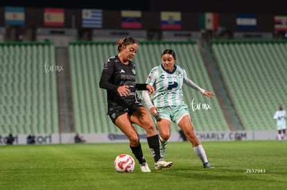 Allison Veloz, Havi Ibarra | Santos vs Necaxa femenil