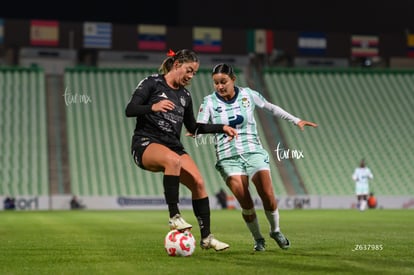 Allison Veloz, Havi Ibarra | Santos vs Necaxa femenil