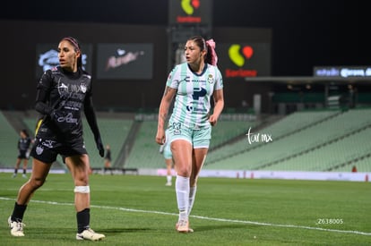 Ana Huerta, Alessandra Ramirez | Santos vs Necaxa femenil