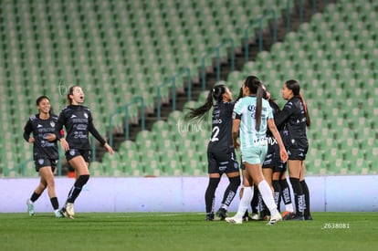 festejo de gol | Santos vs Necaxa femenil