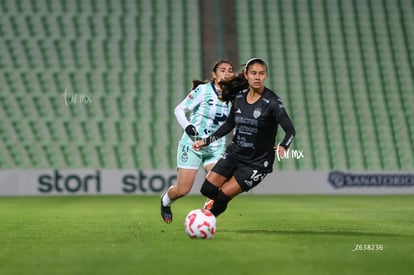 Samantha Calvillo, Judith Félix | Santos vs Necaxa femenil