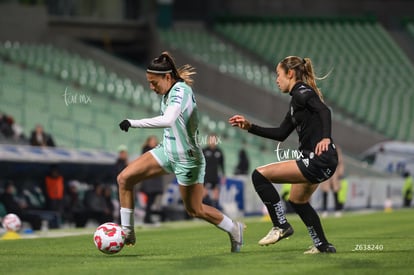 Lia Romero, Lesly González | Santos vs Necaxa femenil