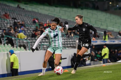 Lia Romero, Lesly González | Santos vs Necaxa femenil