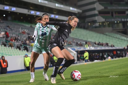 Lia Romero, Lesly González | Santos vs Necaxa femenil