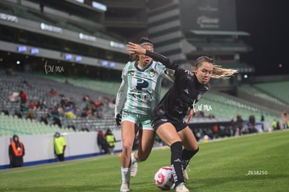 Lia Romero, Lesly González | Santos vs Necaxa femenil