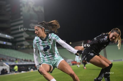 Lia Romero, Lesly González | Santos vs Necaxa femenil