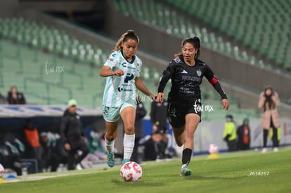 Kimberli Gómez, María Acosta | Santos vs Necaxa femenil