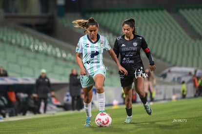 Kimberli Gómez, María Acosta | Santos vs Necaxa femenil