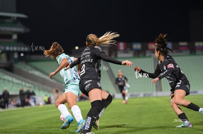 Kimberli Gómez, Lesly González | Santos vs Necaxa femenil